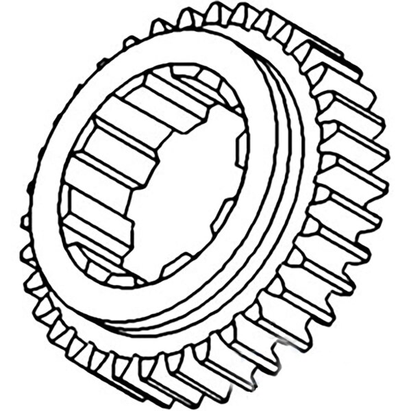 Aftermarket New 1st & 2nd Mainshaft Gear Fits Allis Chalmers D17 170 175 70232532 - main